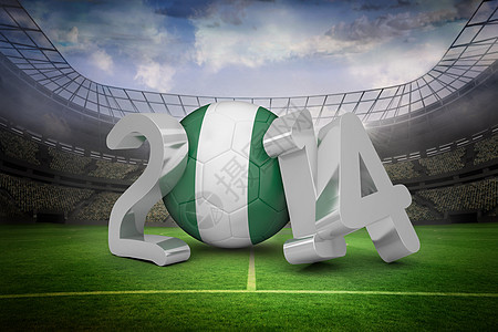 2014年尼日利亚世界杯人群扇子数字绘图插图闲暇国际杯子全球世界图片