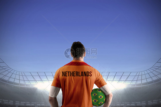 荷兰足球运动员的球手球员图片