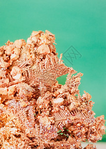 Barre 铜金属晶体矿岩图片