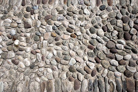 贝布和混凝土  背景水泥卵石地面巨石阴影河石碎石岩石宏观企业集团图片