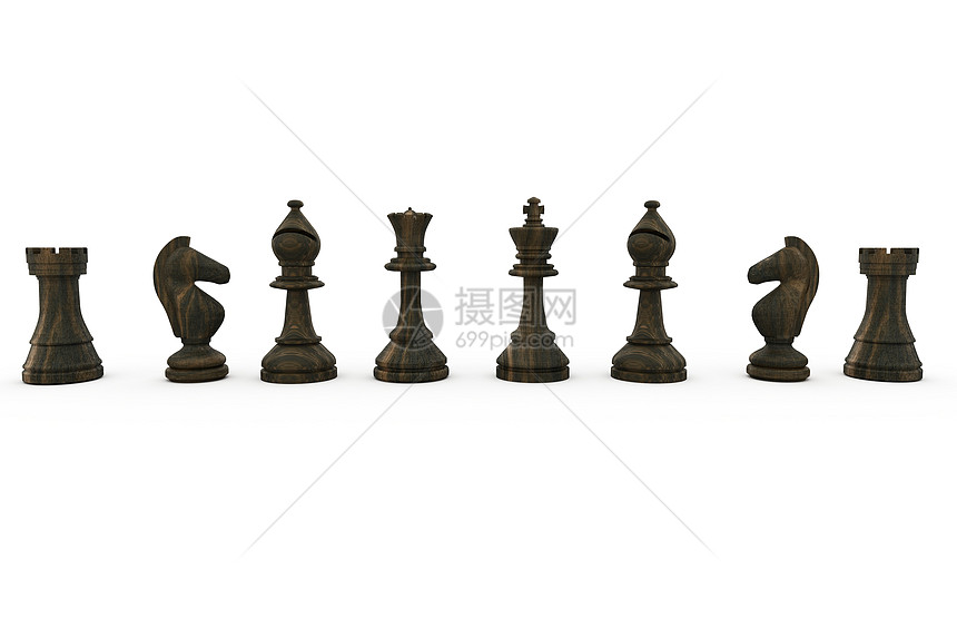 黑象棋一连列计算机棋盘挑战闲暇棋子女王典当黑色骑士游戏图片