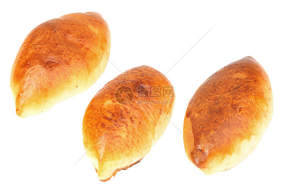 烤馅饼团体馅饼摄影糕点宏观油炸甜点食物包子面包图片
