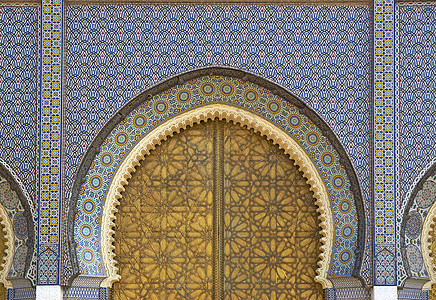 摩洛哥王宫背景图片