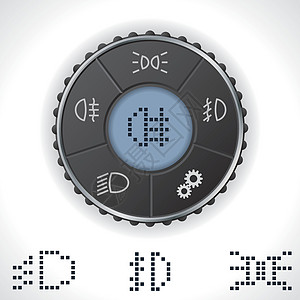 带 lcd 显示的灯光控制仪表图片