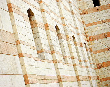 历史历史结构大教堂砖块白色橙子背景图片