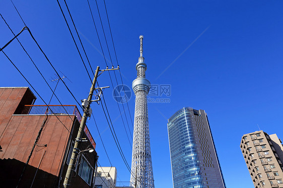 东京天际天线风景建筑学目的地江户旅游墨田场景旅行观光图片