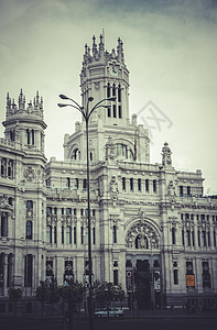 Gran 途经 马德里市的图象 其独特的拱门雕像城市建筑学文化奶奶交通建筑历史性历史艺术图片