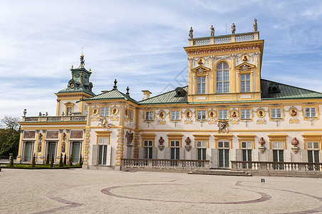 威尔诺宫 波兰华沙古董地标吸引力城堡抛光住宅贵族皇家建筑学博物馆图片
