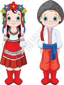 乌克兰男孩和女孩图片