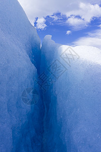 巴塔哥尼亚 佩里托·莫雷诺蓝色冰川 在冰上行走图片