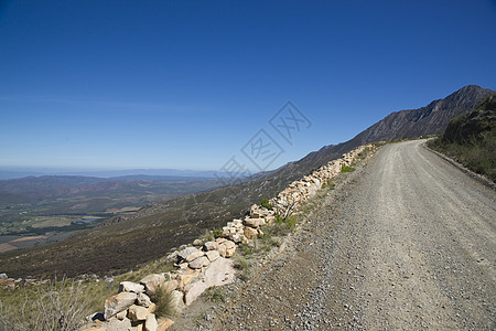 通往Swartberg山口的道路图片