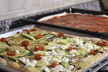 披萨比萨烹饪餐厅美食饮食红色蔬菜图片