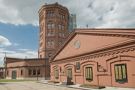 旧水塔博物馆景观地标红色文化旅行建筑学纪念馆城市旅游图片