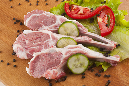 肉饮食炖肉猪排香肠红色白色羊排食物肉块牛肉背景图片