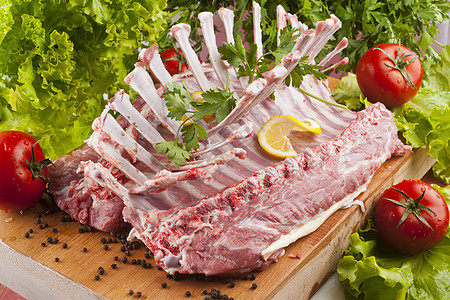 肉炖肉食物猪排红色香肠牛肉羊排饮食猪肉羊腿图片
