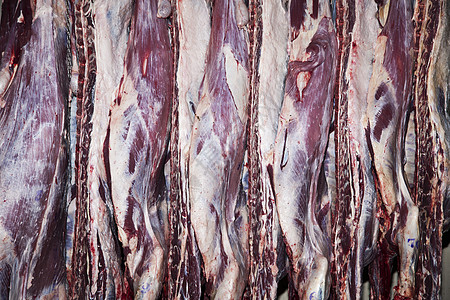 屠宰场红肉饮料肉柜牛肉肉类生食食品猪肉兽骨动物图片