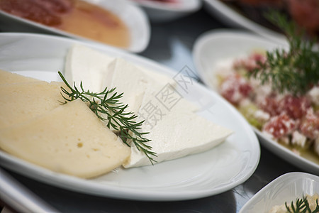 土耳其早餐橙汁文化黄油食物影棚美食黄瓜餐桌盘子图片