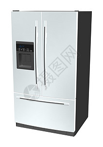 Refrictor 调出器冷却器厨房电冰箱器具白色机器茶点图片