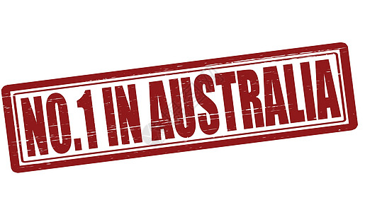 澳大利亚没有人在澳大利亚墨水矩形白色红色数字橡皮图片