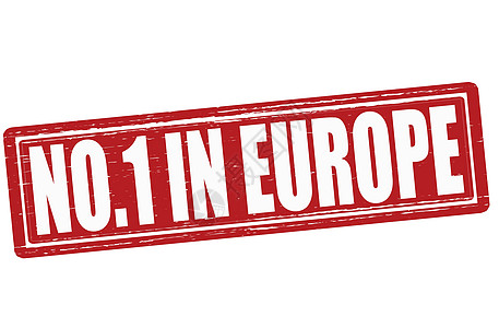 在欧洲没有人墨水红色橡皮数字矩形白色图片