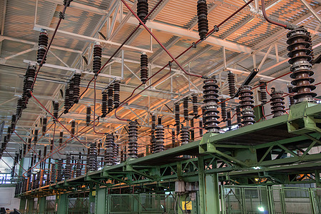 发电站危险电源线高压工业电路转换电源活力金属绝缘图片