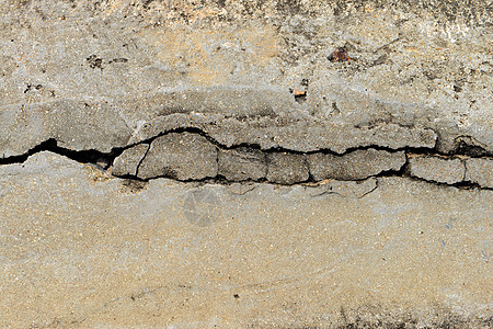 混凝土纹理剪接背景灰色石头地面粉碎材料磨损水泥裂缝图片