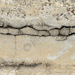 混凝土纹理剪接背景裂缝磨损材料灰色水泥地面粉碎石头图片