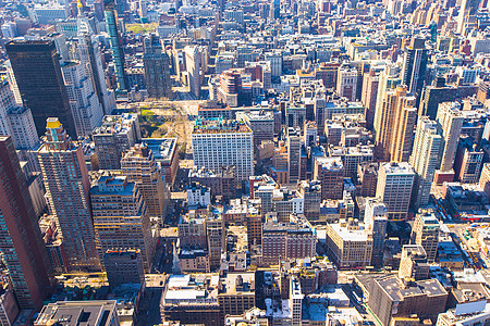 来自纽约帝国大厦的曼哈顿湾 纽约帝国大厦帝国蓝色城市场景天际景观全景汽车建筑物建筑学图片