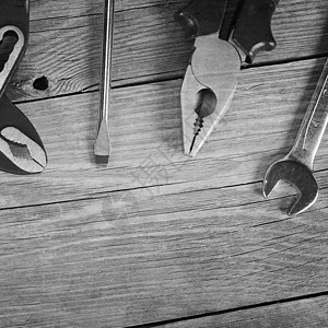 木木背景修理工具木头桌子木材工业木制品建筑木匠地面扳手维修图片