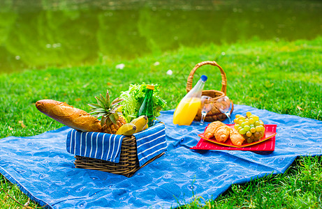 午餐时间夏天橙子高清图片