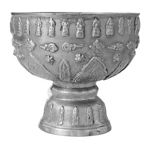 旧古董铜花瓶金属黄铜青铜庆典宝藏工艺雕刻艺术水壶图片