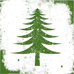 符号树黑色生长树木绿色漩涡叶子环境植物插图图片