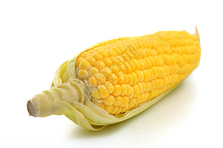 玉米角食物素食黄色绿色叶子健康饮食水果蔬菜背景图片