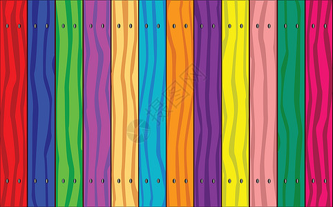 彩虹栅地面绘画颗粒状条纹彩虹粮食松树栅栏软木艺术图片