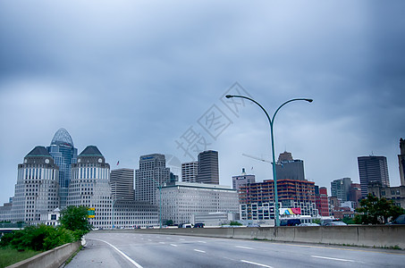 Cincinnati 天线 辛辛那提天线和历史Joh的图像旅游摩天大楼目的地地方建筑外观蓝色天空场景桥梁图片