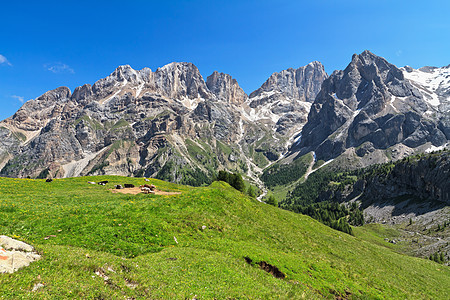 和Marmolada山图片