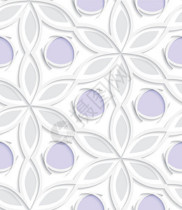 紫色无缝的花朵背景图片