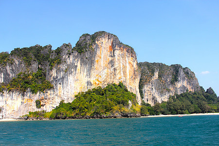 泰国岛泰国海岸旅游异国海岸线海滩蓝色晴天支撑海洋太阳图片