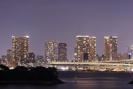 Odaiba 东京市风景天空市中心地标景观城市办公室建筑学旅行建筑公园图片