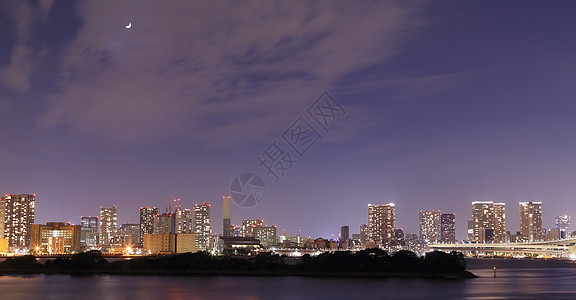 Odaiba 东京市风景市中心建筑天空公园景观场景商业城市摩天大楼旅行图片