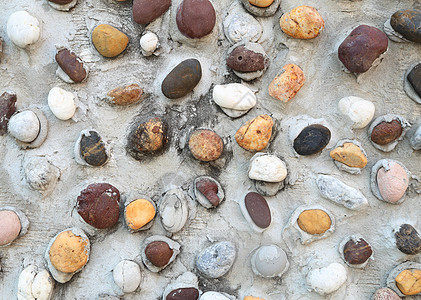 混凝土壁纹理中的插图花岗岩岩石材料墙纸石头地面花园卵石白色海滩图片