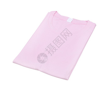 分离的折叠T恤衫棉布小路衬衫销售针织品粉色剪裁纺织品服饰白色图片