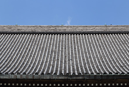 日本屋顶风格房子艺术雕塑宗教蓝色历史文化制品建筑传统图片