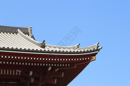日本屋顶风格文化雕塑蓝色制品旅行宗教建筑艺术传统建筑学图片