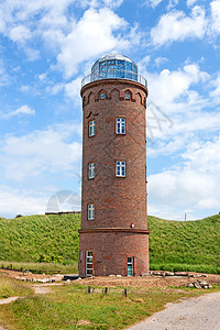 鲁根市旅游旅行国家建筑学海滩海岸海岸线天空灯塔蓝色图片