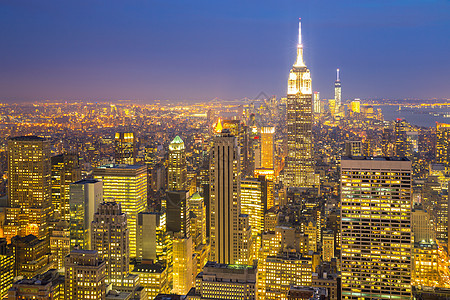 纽约市天际建筑学办公室景观正方形港口摩天大楼商业都市刮刀金融图片