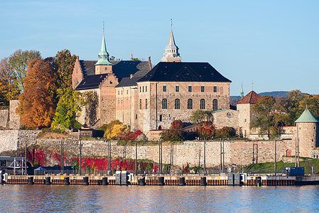 Akershus堡垒特写图片