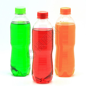软饮料绿色可乐果汁塑料瓶子玻璃橙子苏打红色碳酸背景图片