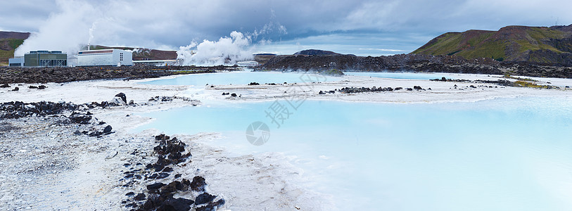 温水洗澡冰岛蓝环礁温水风景吸引力地球娱乐蒸汽水池水分愈合观光背景