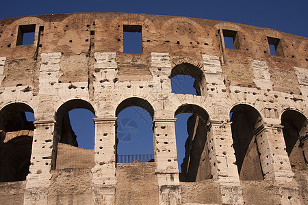罗马古代两神剧院旅行建筑石头旅游历史性历史假期街道角斗士圆圈图片